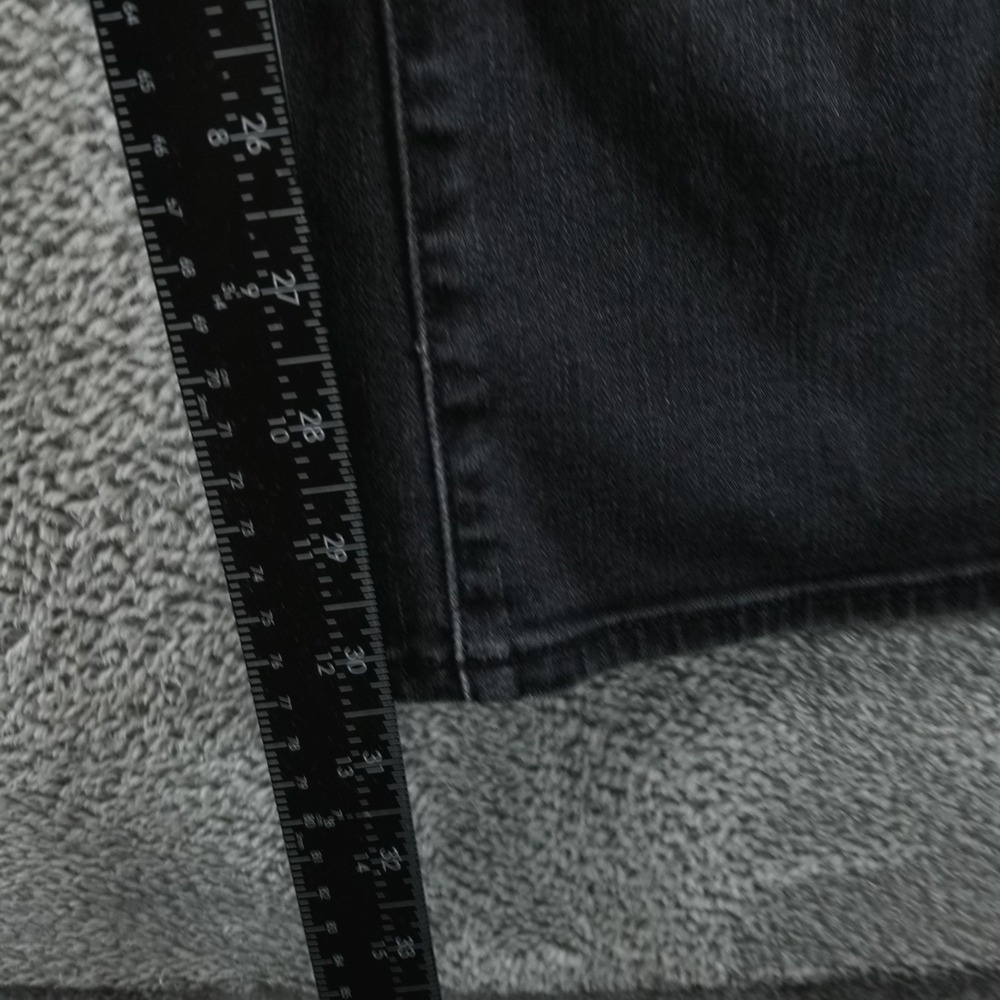 NYDJ Jeans‎ Womens 12 Black Barbara Bootcut Lift Tuck Stretch Preppy Dark Wash - Picture 8 of 11
